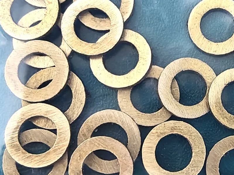 round brass washer
