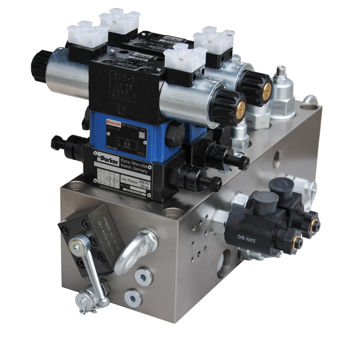 Deep drawn hydraulics components