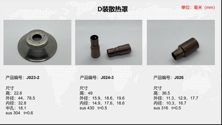 J024-3  sensor housing