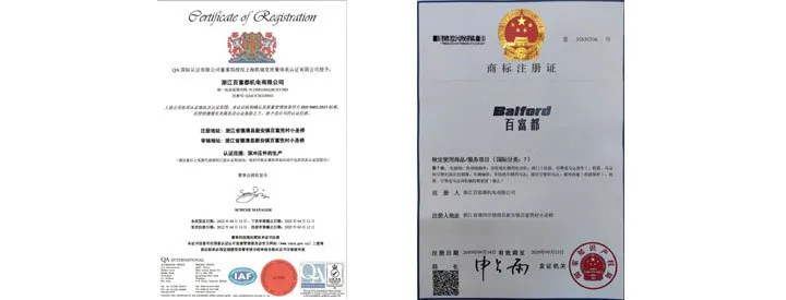 Balford iso trademark