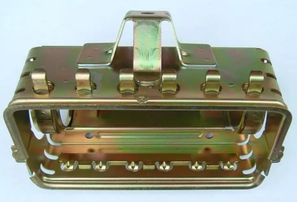 Complex Deep Drawing in Precision Stamping example 1