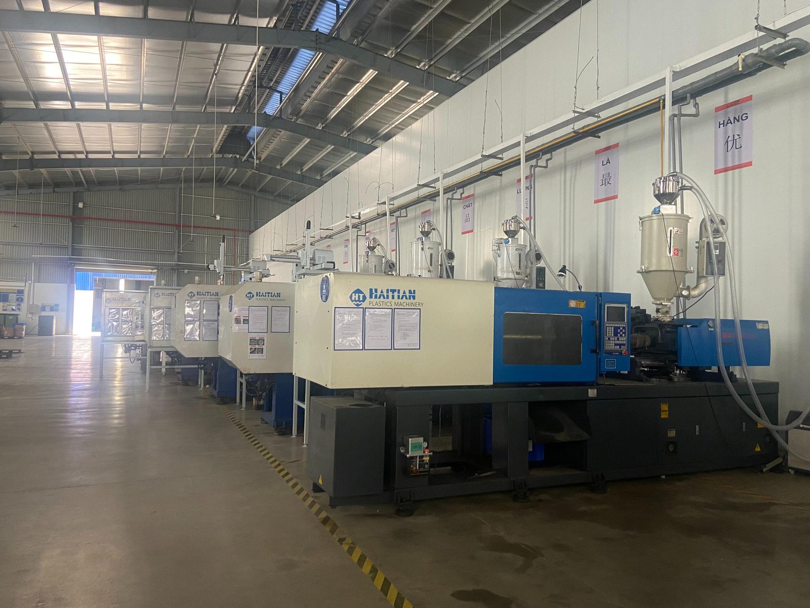 Khu gia công CNC tại nhà máy DTP