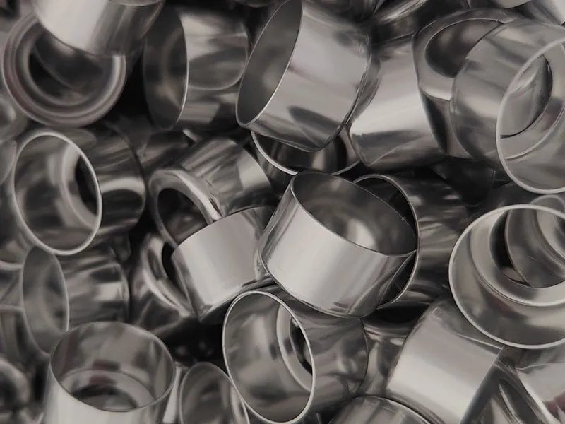 Aluminium housing for an automotive pressure sensor