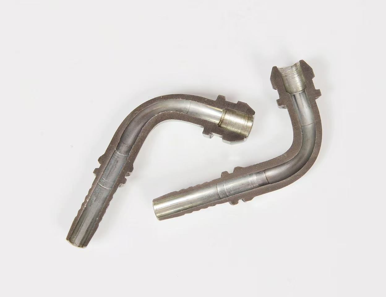 Bent tube part