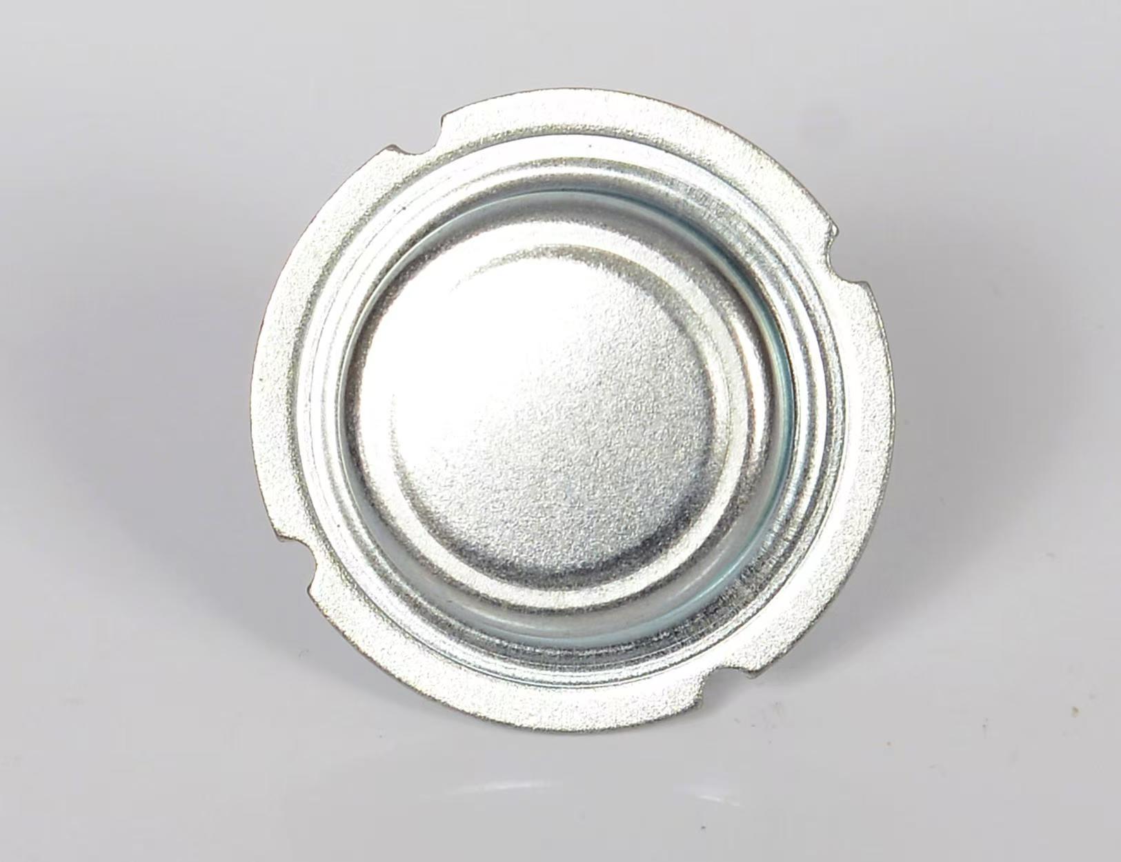 Plated dust cap