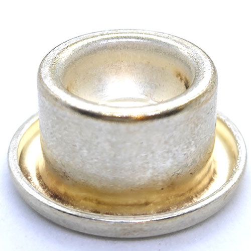 Silver plated resonator — deep drawn/stamped metal part manufactured by Balford