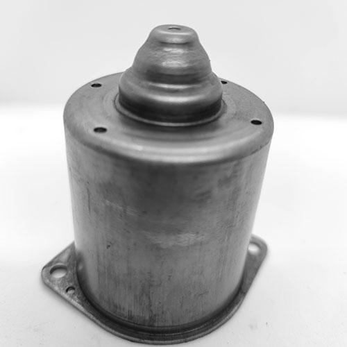 Rear wiper motor housing — deep drawn/stamped metal part manufactured by Balford
