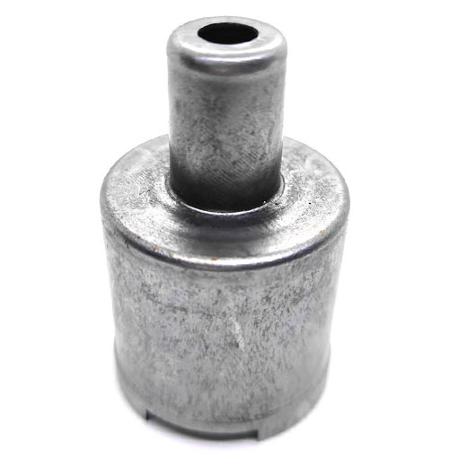 Medical solenoid valve housing — deep drawn/stamped metal part manufactured by Balford