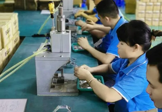 Assembly production line.